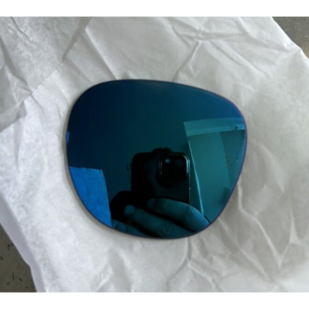 Ray Ban RB3016 Clubmaster Mirrored Blue LEFT LENS Glass Authentic OEM 49mm